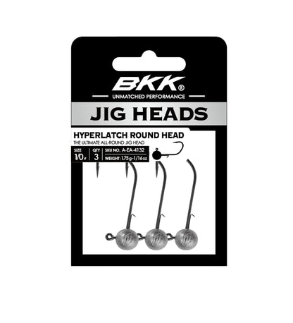 BKK - Hyperlatch Round Head Jig (3x Stück)
