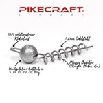 Pikecraft - The System SHALLOW SCREW Bulk Pack | 10 Stk. (versch. Größen)